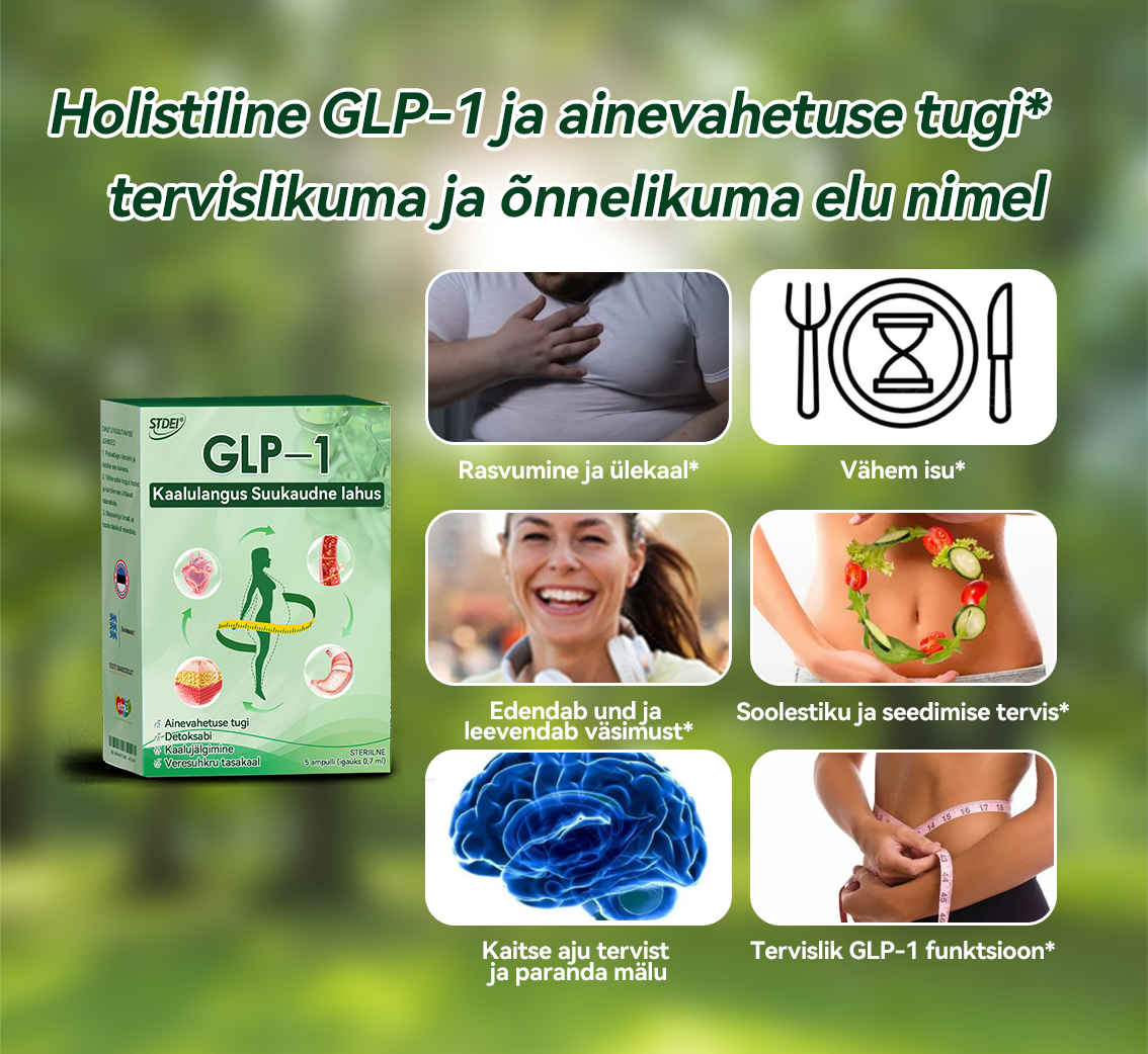 Tartu Ülikooli Kliinikumi soovitused |ametlik pood | 🐮𝐒𝐓𝐃𝐄𝐈® 𝐆𝐋𝐏-𝟏 𝐊𝐚𝐚𝐥𝐮𝐥𝐚𝐧𝐠𝐮𝐬 𝐒𝐮𝐮𝐤𝐚𝐮𝐝𝐧𝐞 𝐥𝐚𝐡𝐮𝐬- 👨⚕️ Rasvumine, südame-veresoonkonna haigused, diabeet, uneapnoe, liigeseprobleemid ja palju muud