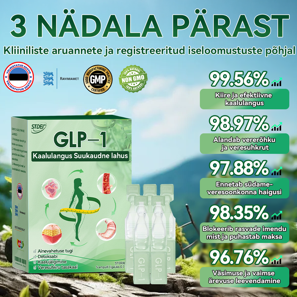 Tartu Ülikooli Kliinikumi soovitused |ametlik pood | 🐮𝐒𝐓𝐃𝐄𝐈® 𝐆𝐋𝐏-𝟏 𝐊𝐚𝐚𝐥𝐮𝐥𝐚𝐧𝐠𝐮𝐬 𝐒𝐮𝐮𝐤𝐚𝐮𝐝𝐧𝐞 𝐥𝐚𝐡𝐮𝐬- 👨⚕️ Rasvumine, südame-veresoonkonna haigused, diabeet, uneapnoe, liigeseprobleemid ja palju muud
