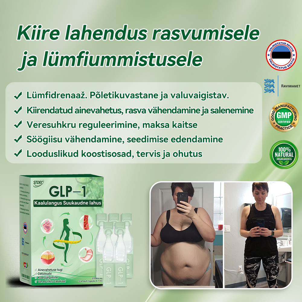 Tartu Ülikooli Kliinikumi soovitused |ametlik pood | 💗💯𝐒𝐓𝐃𝐄𝐈® 𝐆𝐋𝐏-𝟏 𝐊𝐚𝐚𝐥𝐮𝐥𝐚𝐧𝐠𝐮𝐬 𝐒𝐮𝐮𝐤𝐚𝐮𝐝𝐧𝐞 𝐥𝐚𝐡𝐮𝐬- 👨‍⚕️ Rasvumine, südame-veresoonkonna haigused, diabeet, uneapnoe, liigeseprobleemid ja palju muud